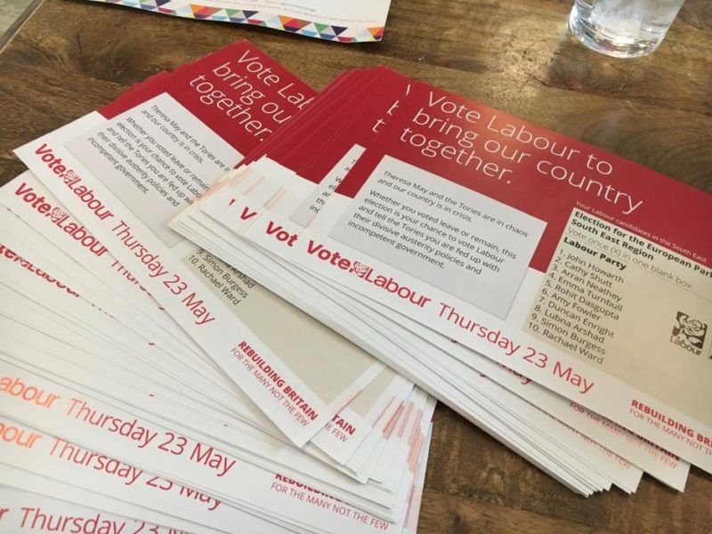 Vote Labour 23 May