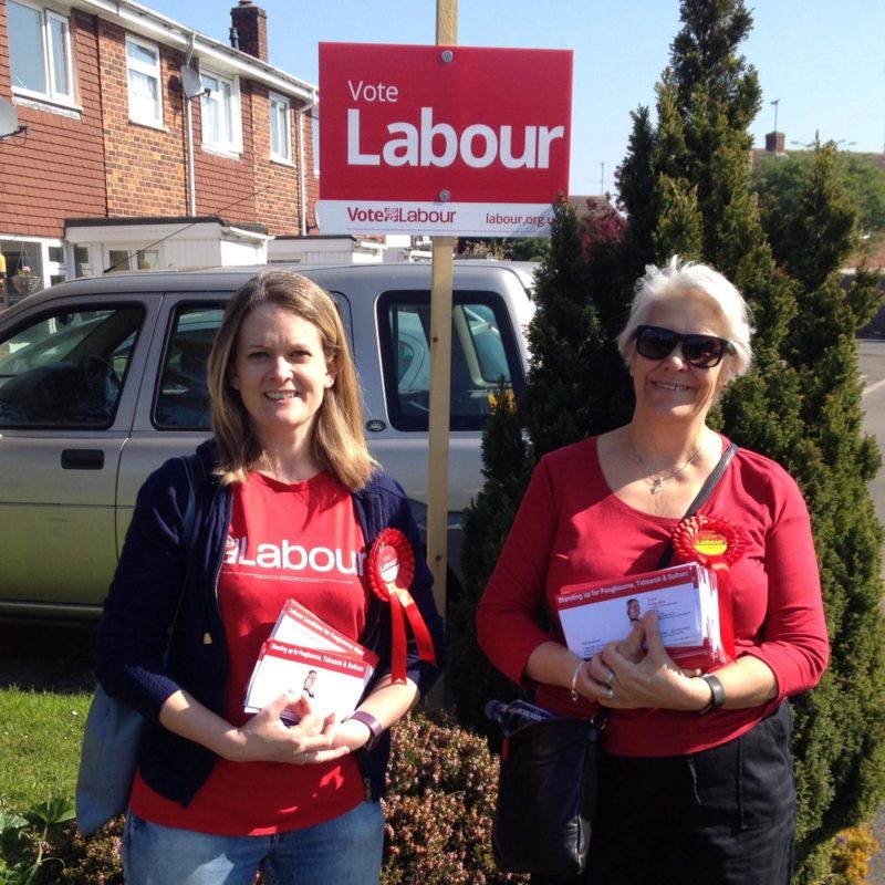 Candidates out in Pangbourne